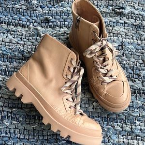 Vince Camuto Combat Boot size 10
